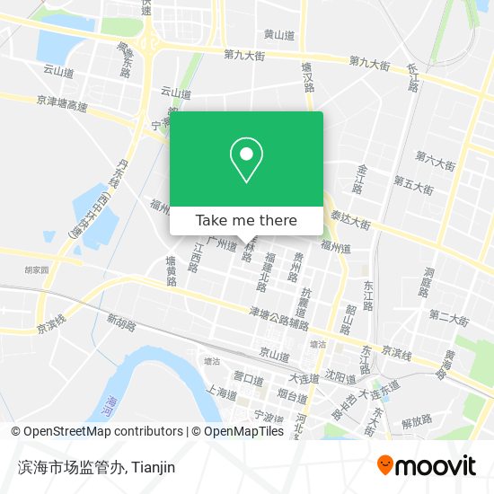 滨海市场监管办 map