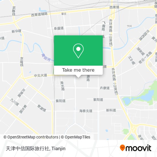 天津中信国际旅行社 map