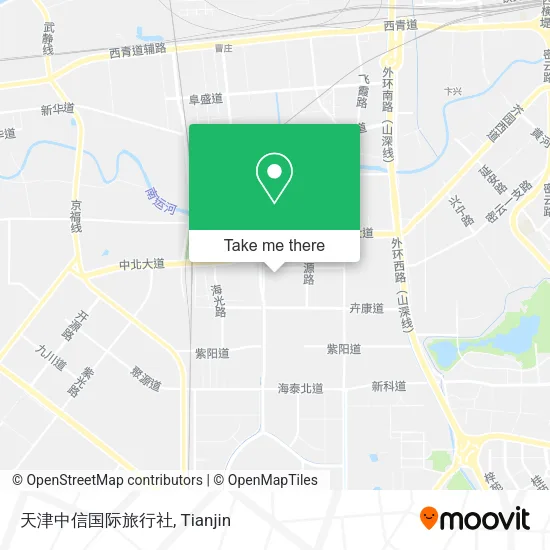 天津中信国际旅行社 map