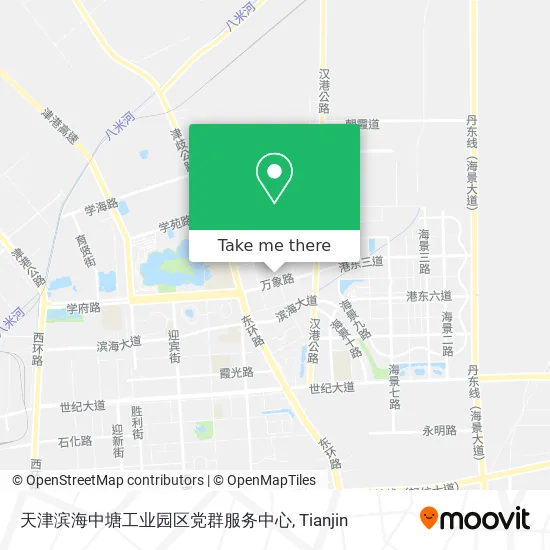 天津滨海中塘工业园区党群服务中心 map