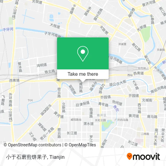 小于石磨煎饼果子 map