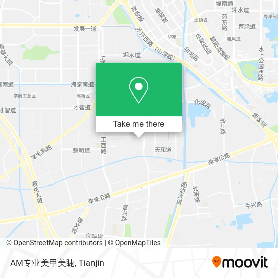 AM专业美甲美睫 map