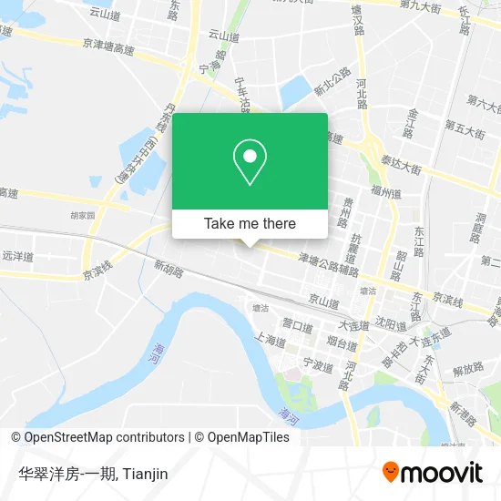 华翠洋房-一期 map