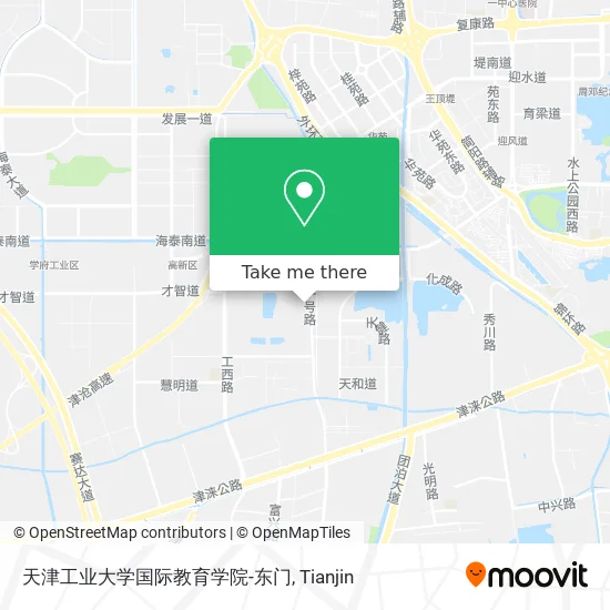 天津工业大学国际教育学院-东门 map