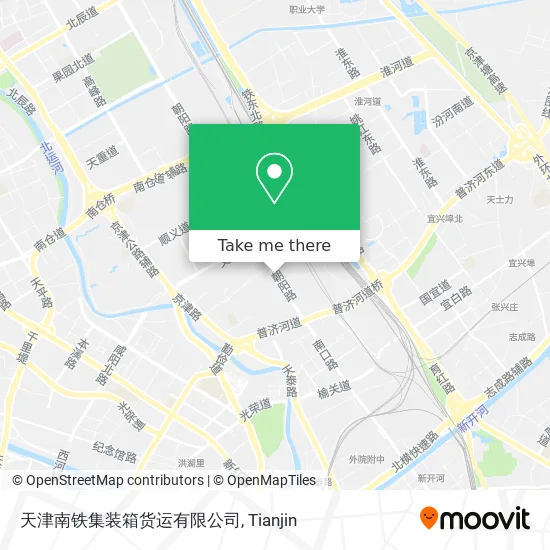 天津南铁集装箱货运有限公司 map