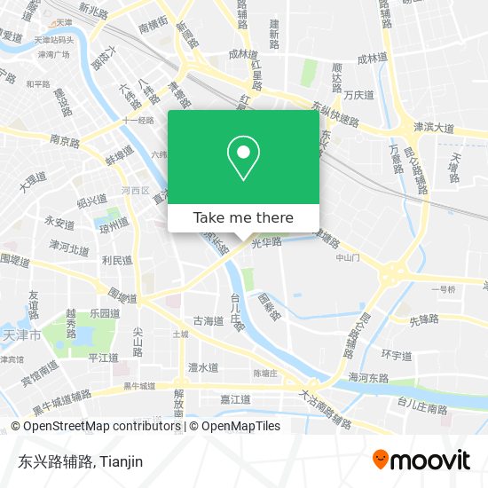 东兴路辅路 map