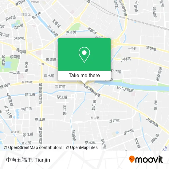 中海五福里 map
