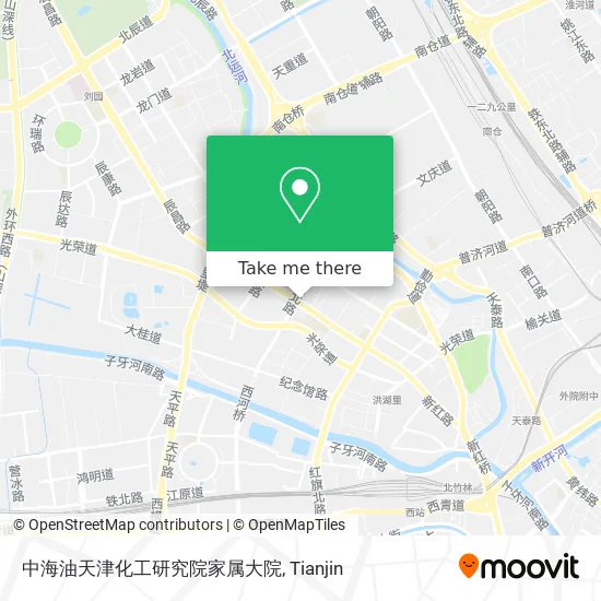 中海油天津化工研究院家属大院 map