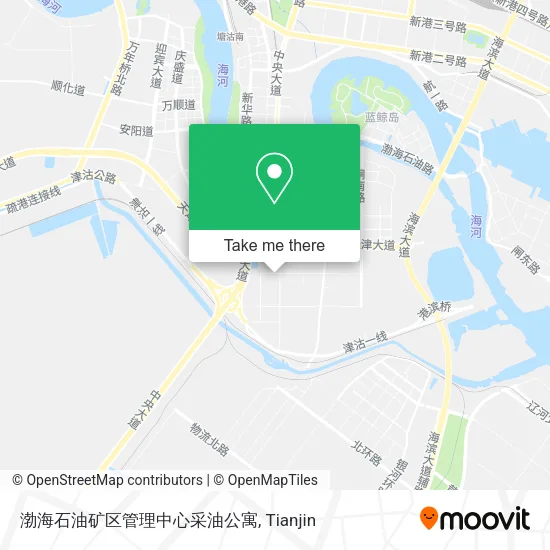 渤海石油矿区管理中心采油公寓 map