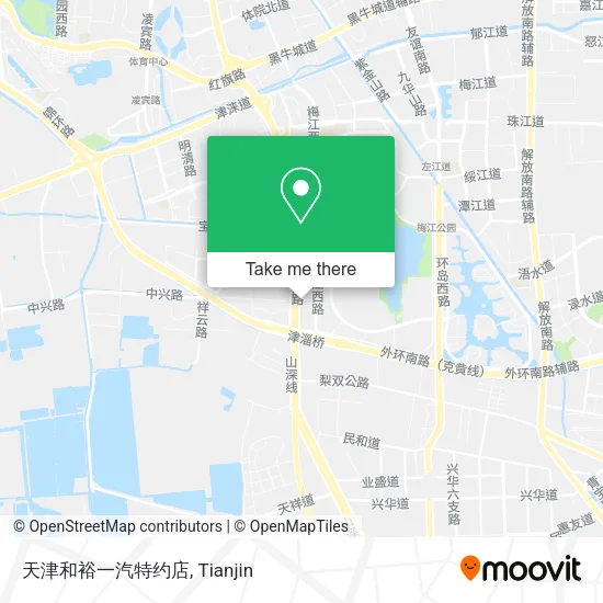 天津和裕一汽特约店 map