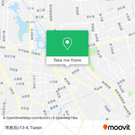 博雅苑c13-4 map