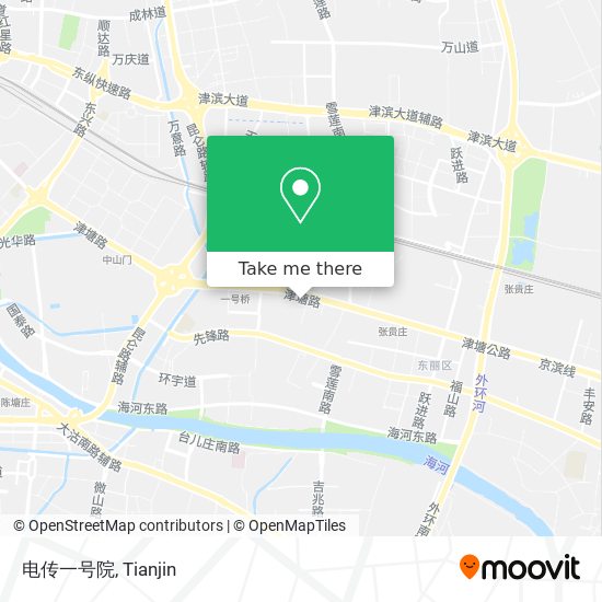 电传一号院 map