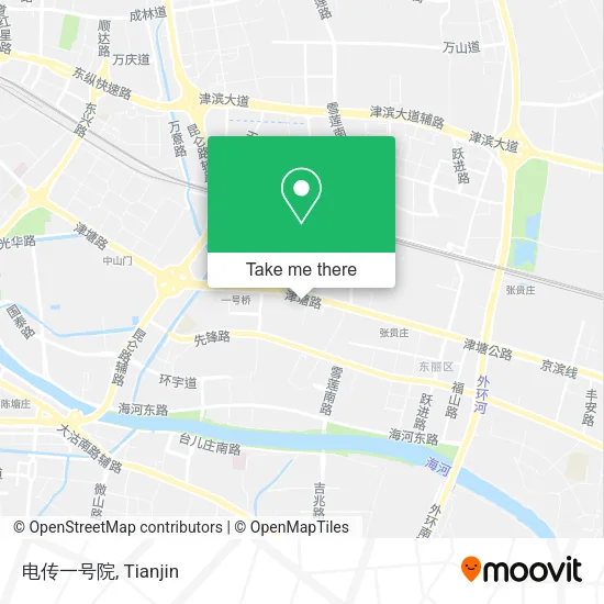 电传一号院 map