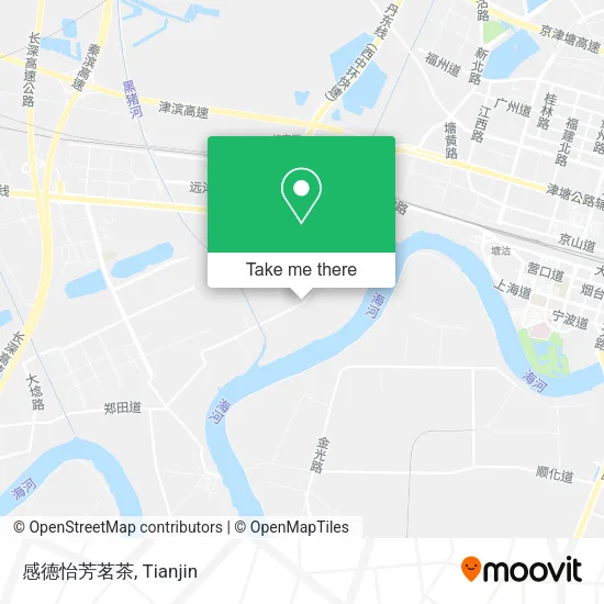 感德怡芳茗茶 map