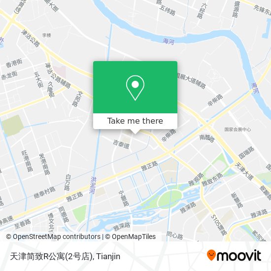 天津简致R公寓(2号店) map