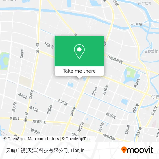 天航广视(天津)科技有限公司 map