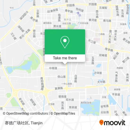 赛德广场社区 map
