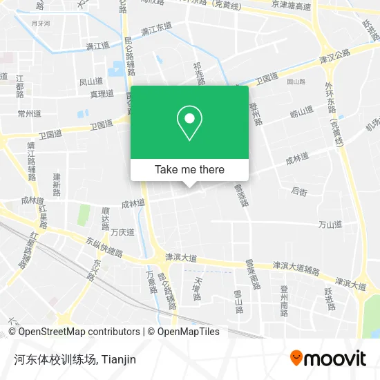 河东体校训练场 map