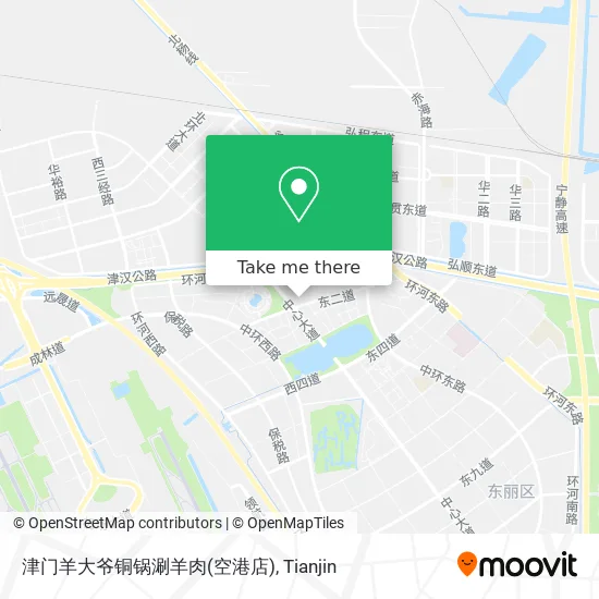 津门羊大爷铜锅涮羊肉(空港店) map