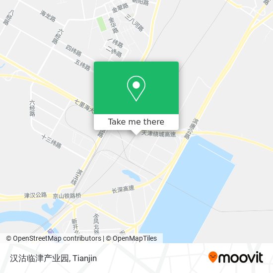 汉沽临津产业园 map