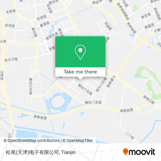 松尾(天津)电子有限公司 map