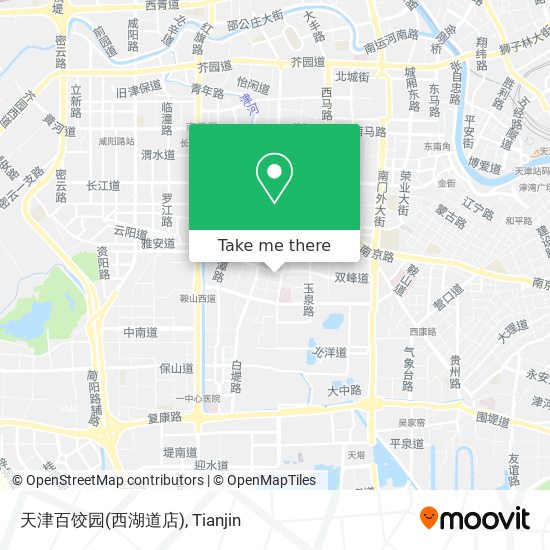 天津百饺园(西湖道店) map