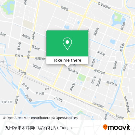 九田家果木烤肉(武清保利店) map