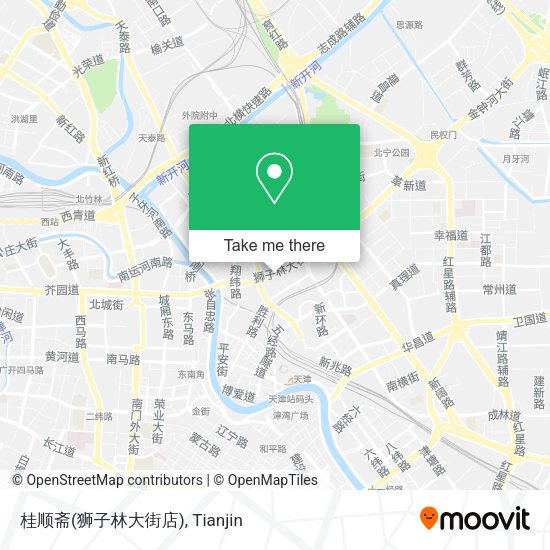 桂顺斋(狮子林大街店) map