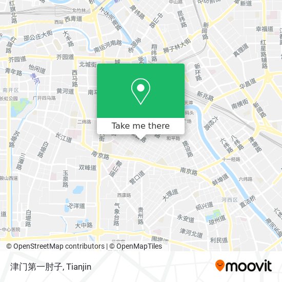津门第一肘子 map