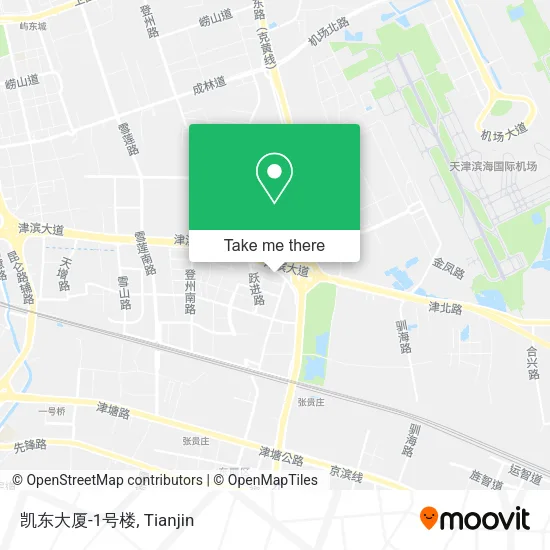 凯东大厦-1号楼 map