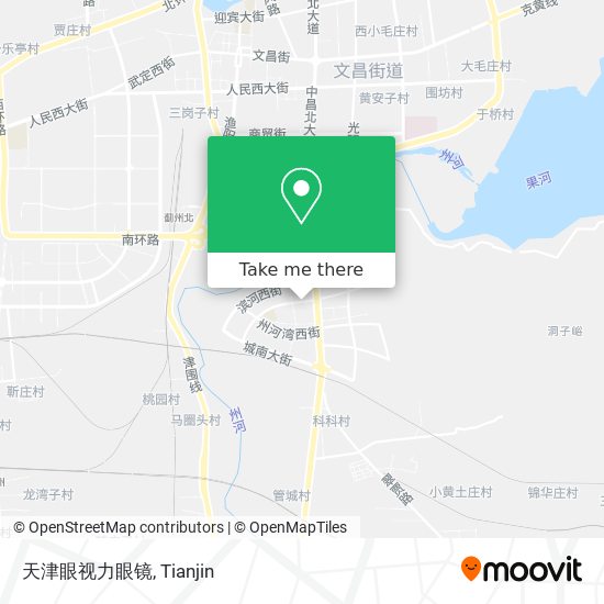 天津眼视力眼镜 map