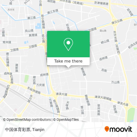 中国体育彩票 map