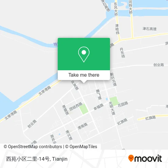 西苑小区二里-14号 map