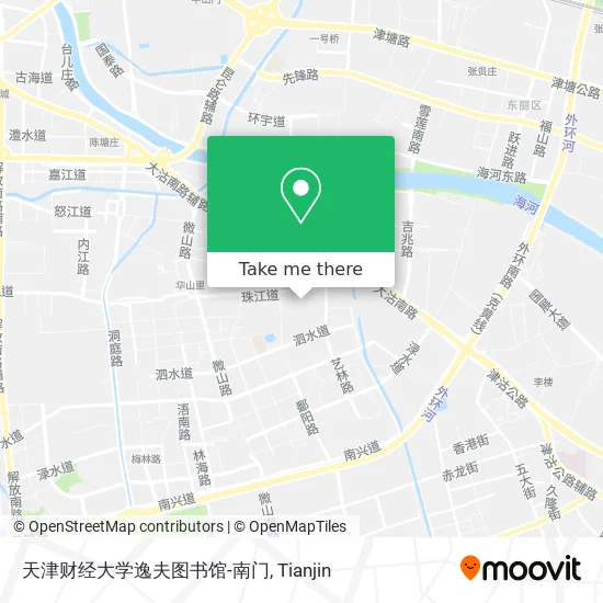 天津财经大学逸夫图书馆-南门 map