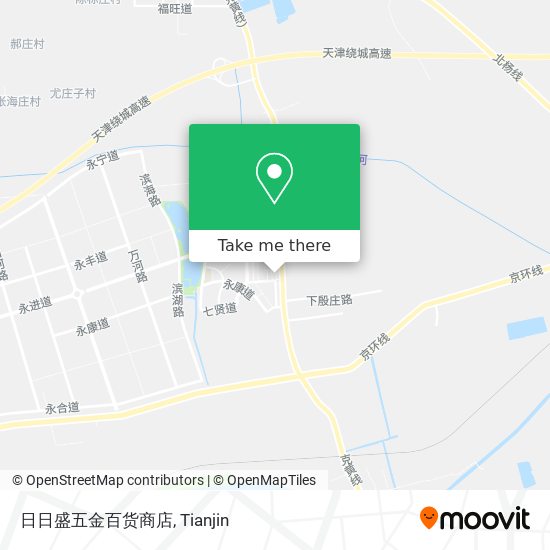 日日盛五金百货商店 map