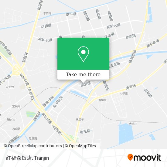 红福森饭店 map