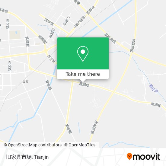 旧家具市场 map