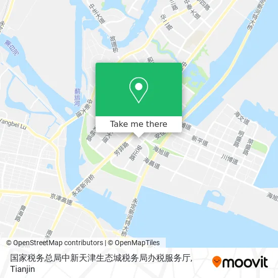国家税务总局中新天津生态城税务局办税服务厅 map