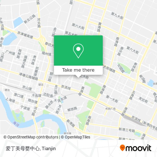 爱丁美母婴中心 map