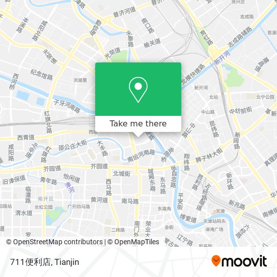 711便利店 map