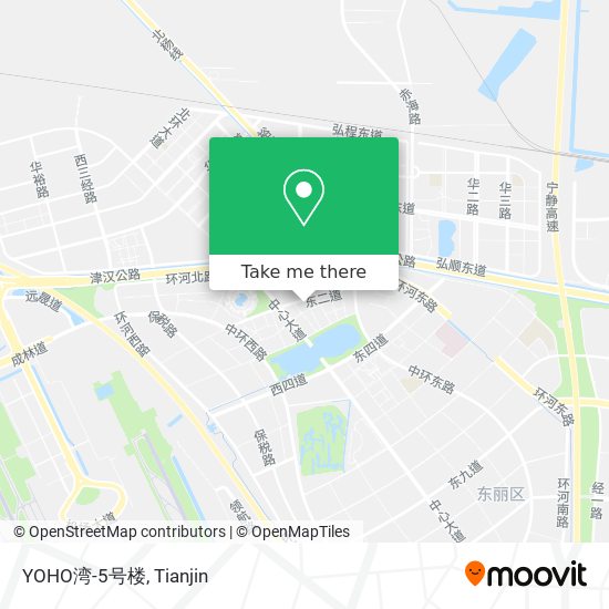 YOHO湾-5号楼 map
