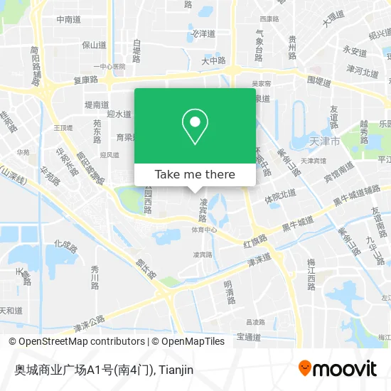 奥城商业广场A1号(南4门) map