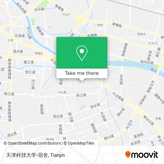 天津科技大学-宿舍 map