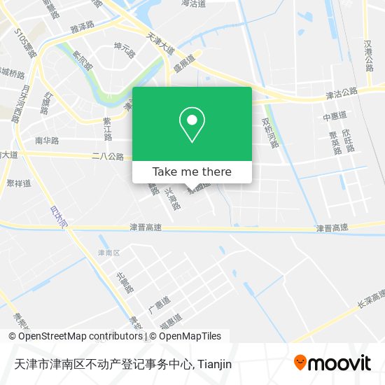 天津市津南区不动产登记事务中心 map