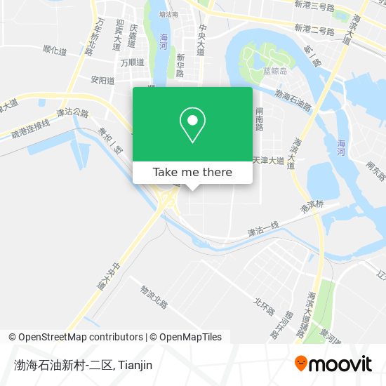 渤海石油新村-二区 map