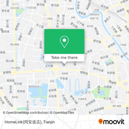 HomeLink(同安道店) map
