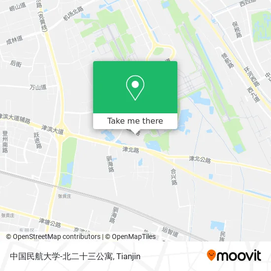 中国民航大学-北二十三公寓 map