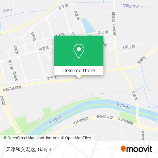 天津和义宏达 map