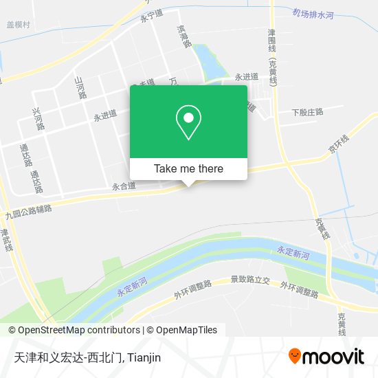 天津和义宏达-西北门 map