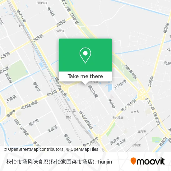 秋怡市场风味食廊(秋怡家园菜市场店) map